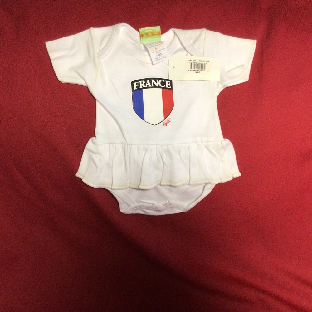 Team FRANCE baby onesie